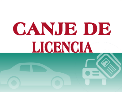 Canje de Licencia